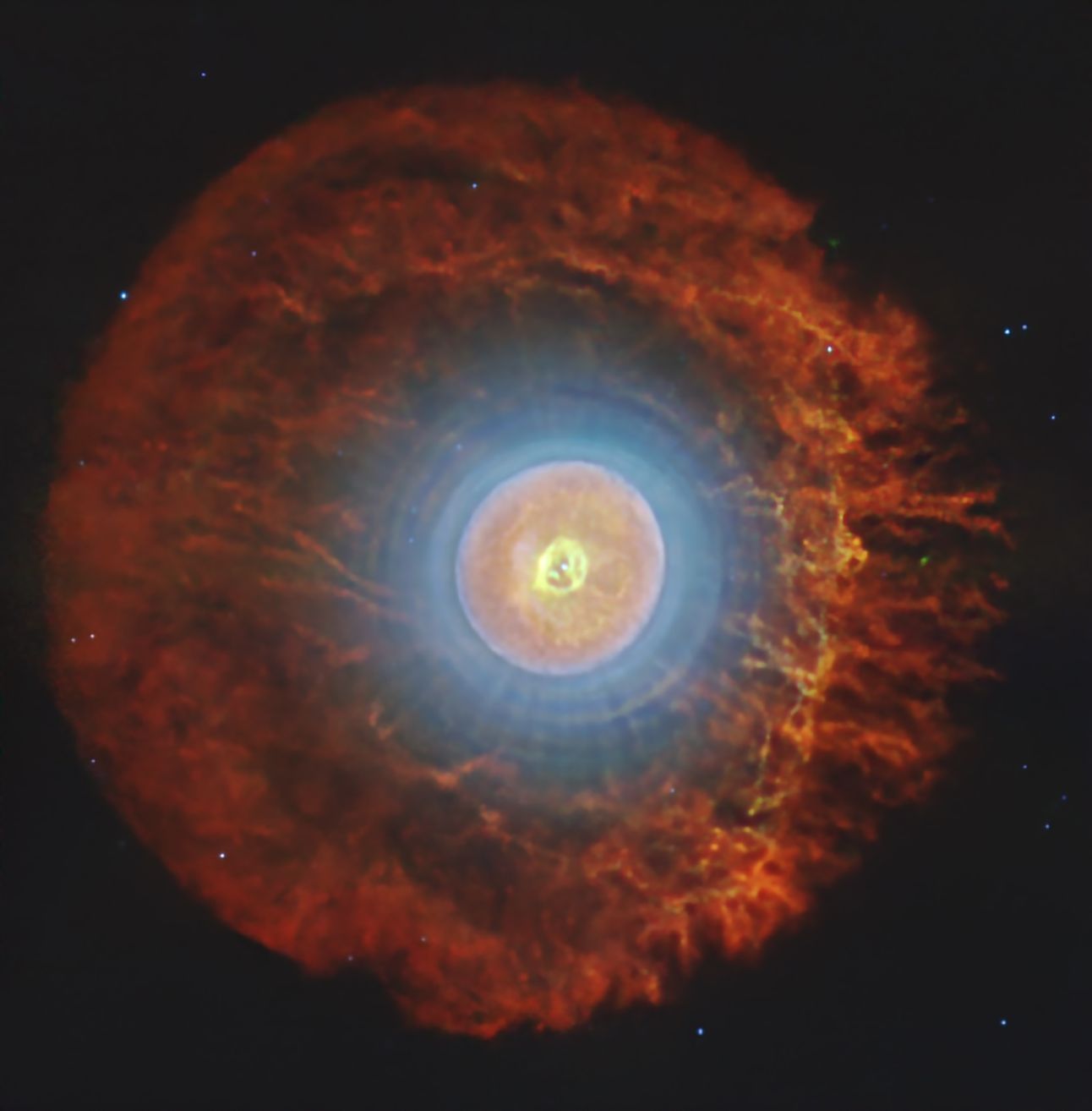 A Planetary Nebula with Cosmic Buckyballs