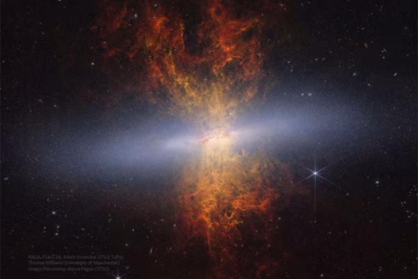 M82: Galaxy with a Supergalactic Wind