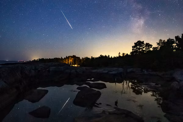 Bright Perseids from Sweden
